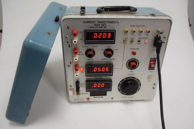 Electrical Testing Instruments Ltd., Model CTX-2000 Current Transformer Test Set